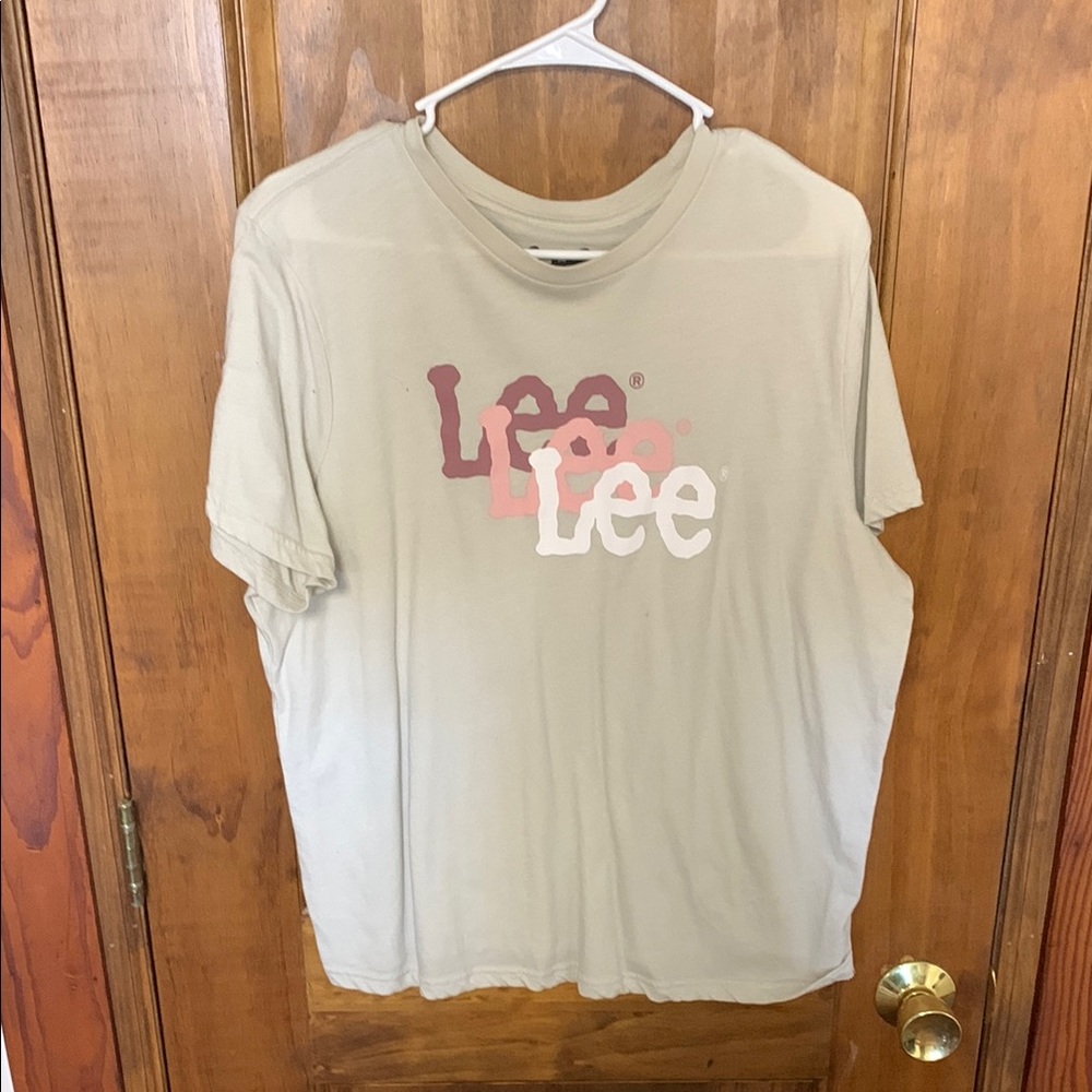 Lee Logo Tee in Earthy Hues